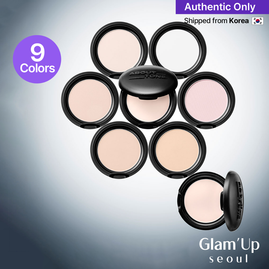 🇰🇷 [About Tone] Blur Powder Pact Phấn Trang Điểm Blur Effect LeoJ Hàn Quốc 9g