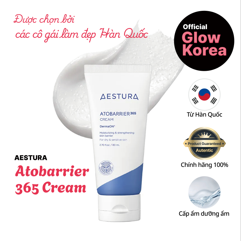 [AESTURA] AtoBarrier 365 Cream (AESTURA Kem Dưỡng Phục Hồi Hàng Rào Bảo Vệ Da AtoBarrier 365) / 50ml