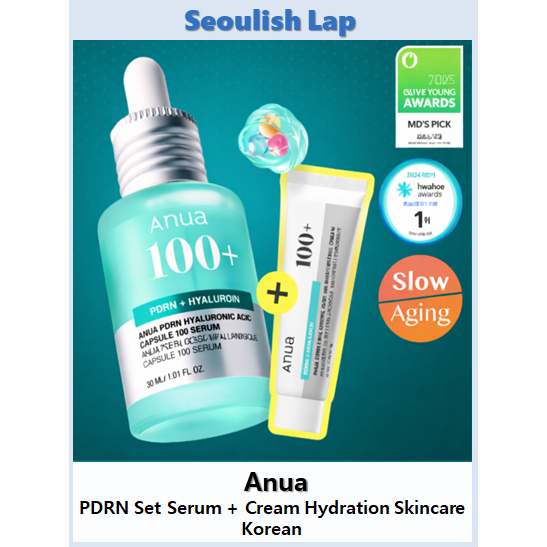 [Seoulish Lap] Bộ kem dưỡng ẩm Anua _ PDRN Hyaluronic