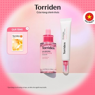   Torriden Chính hãng   SET  Tinh chất chăm sóc lỗ chân lông hoàn hảo và kem dưỡng mắt CELLMAZING 30ml+30ml 