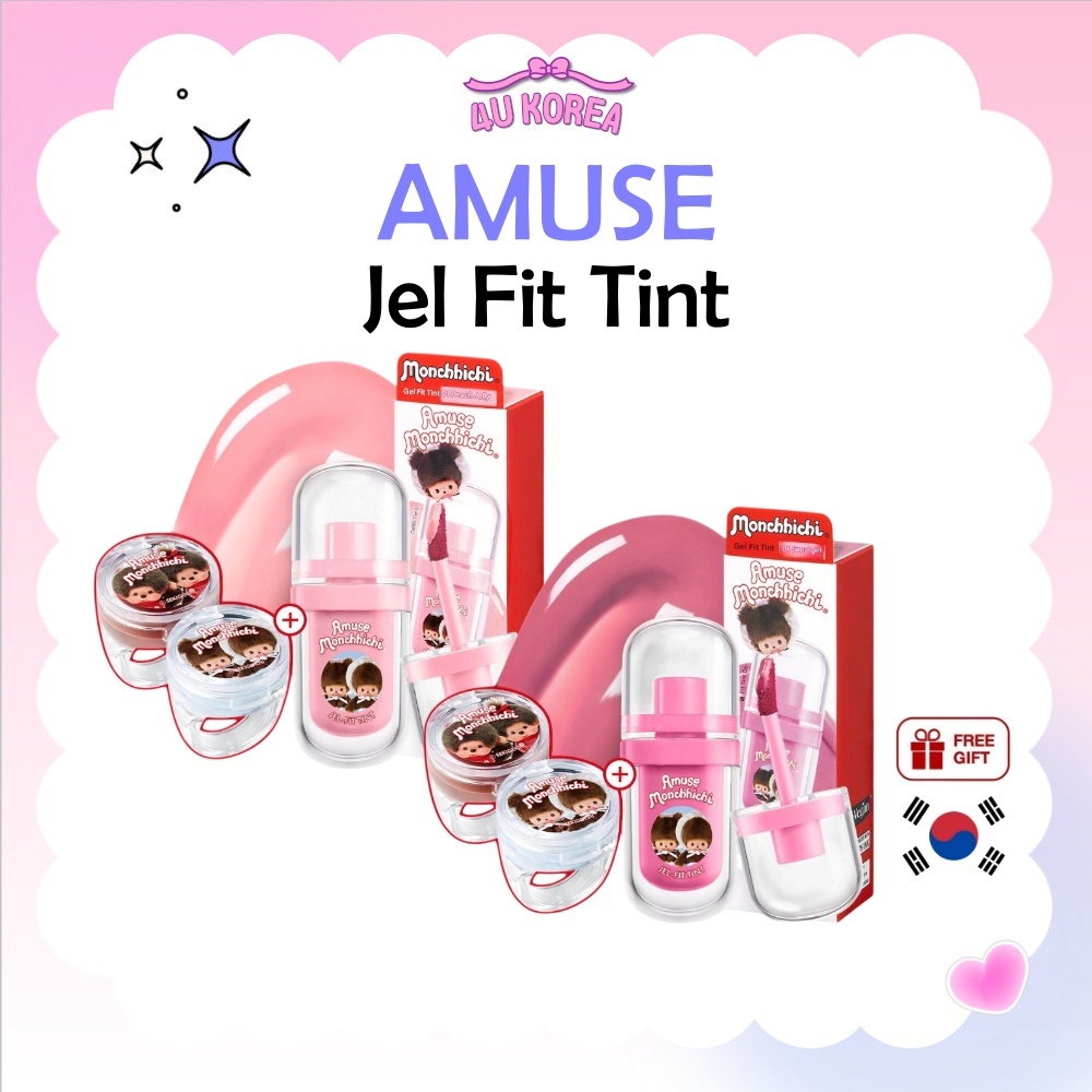 AMUSE HELLO KITTY Jel Fit Tint - 12 Màu / K-BEAUTY