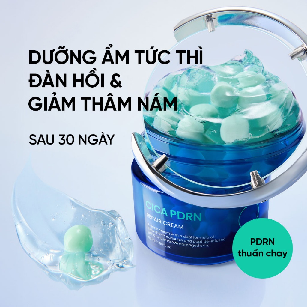 [Beplain Chính Hãng] [Combo độc quyền] Kem dưỡng BEPLAIN PDRN Rau Má đàn hồi & trẻ hóa làn da, cấp ẩm & căng bóng Cica PDRN 50ml & Serum 30ml | BigBuy360 - bigbuy360.vn