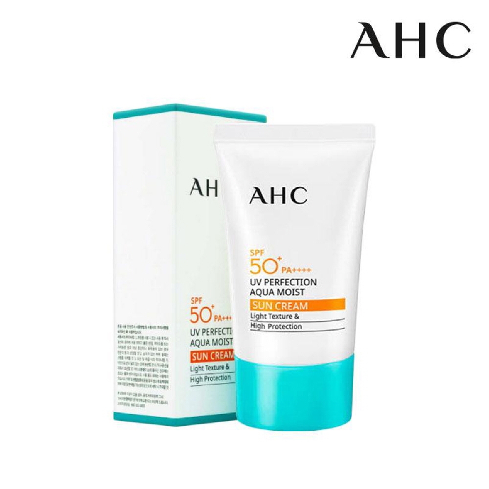 Kem chống nắng AHC UV Perfection Aqua Moist SPF50 + PA + + + Kem chống nắng dưỡng ẩm Kem chống nắng 