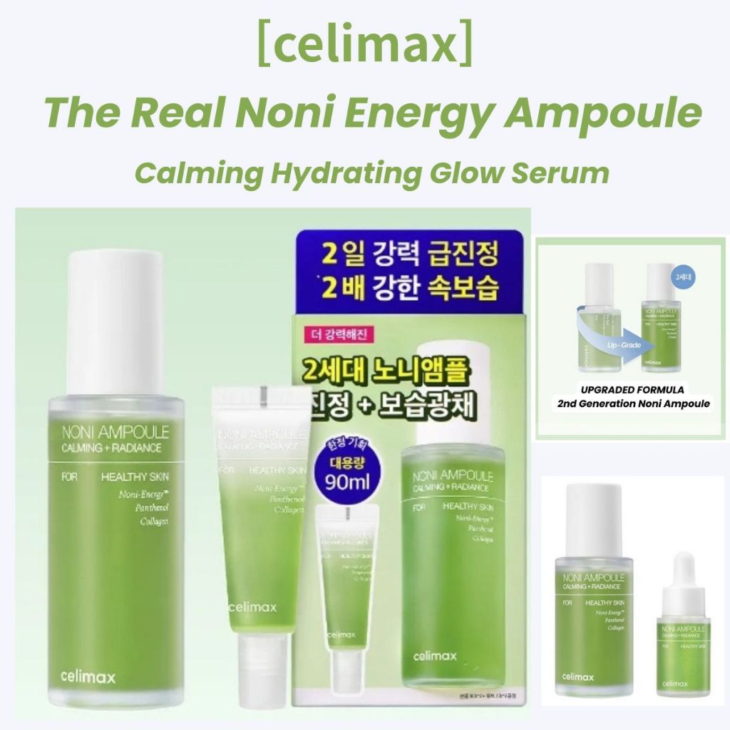 [celimax] Ampoule năng lượng Noni thực sự | Serum dưỡng ẩm dưỡng ẩm phát sáng