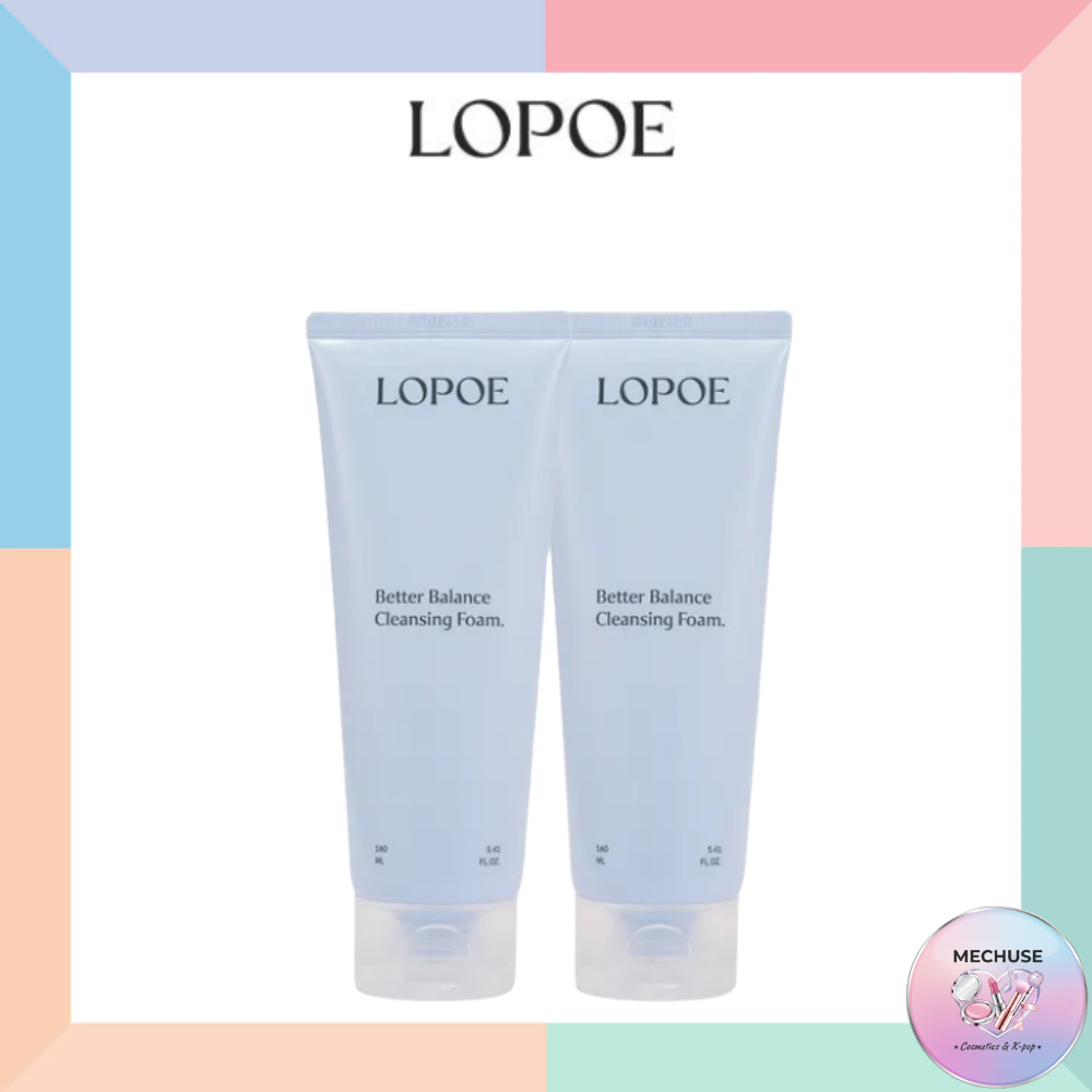 Sữa Rửa Mặt LOPOE Better Balance 1 + 1 (160ml x 2)