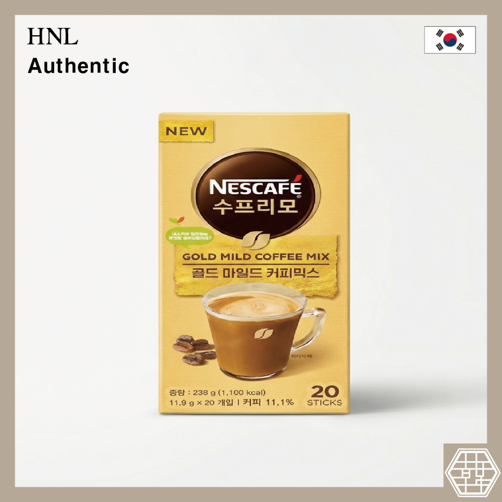 Nescafe Supremo Gold Mix 20 que (Hương vị mềm & cao cấp)