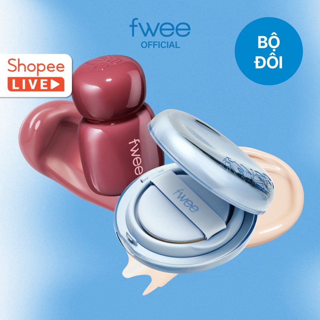 [fwee X Hannah Olala] [SET] Rose Obsession Tint (18colors) + Cushion Glass (13g)