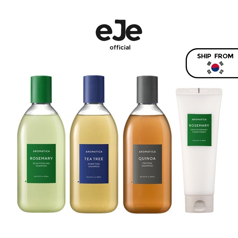 [AROMATICA] Bộ sưu tập dầu gội & dầu xả