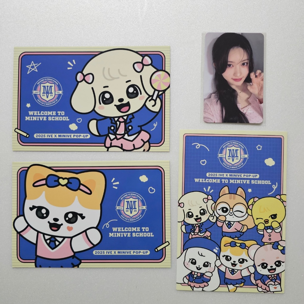 IVE x MINIVE POP-UP STORE [MINIVE SCHOOL] HÀNG ĐẶC BIỆT KHUYẾN MÃI SEOUL