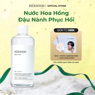  Nước Hoa Hồng Đậu Nành Lên Men Giúp Phục Hồi Hàng Rào Bảo Vệ Da Mixsoon Bean Toner 100ml 