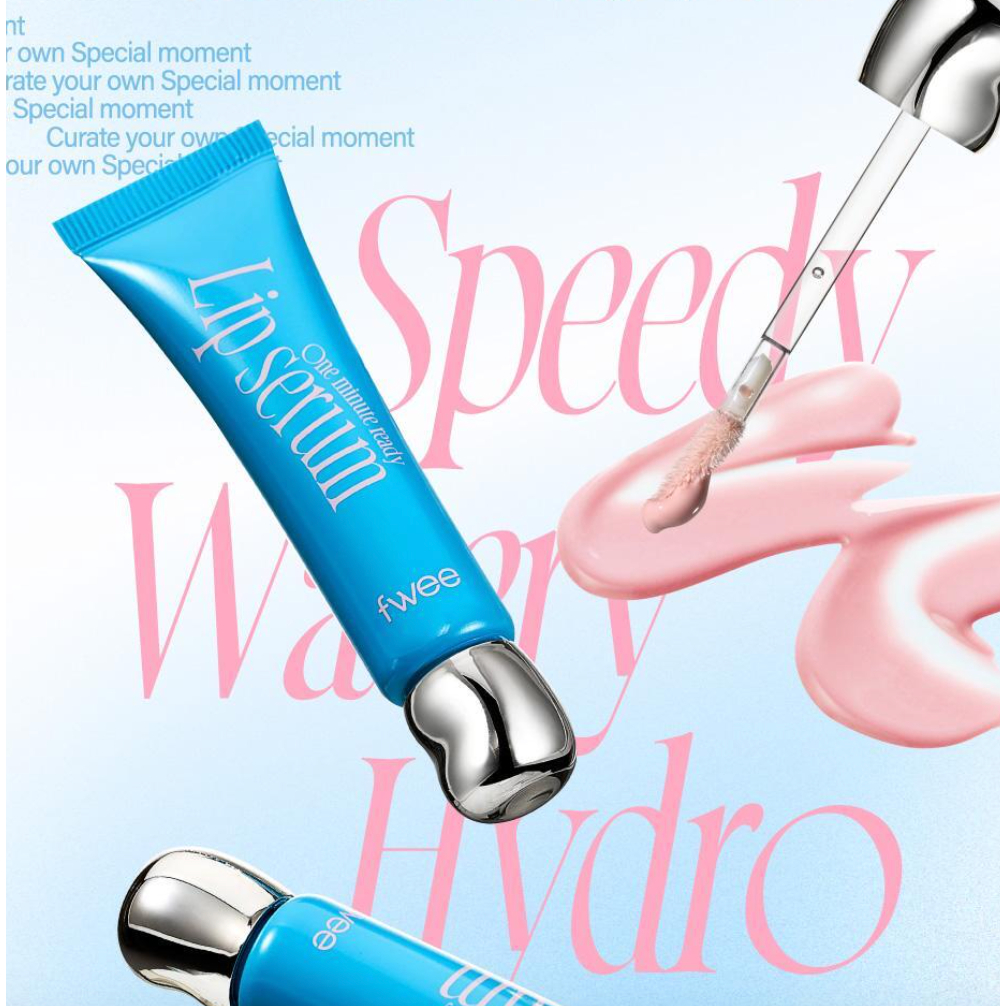 Fwee One Minute Ready Lip Serum 9g | Serum dưỡng ẩm & dưỡng môi mịn màng