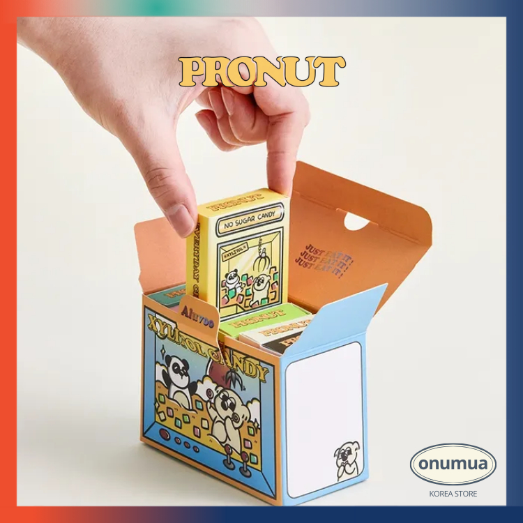 [PRONUT] Bộ kẹo Xylitol không đường (6 hương vị) | Kẹo Không Đường | Kẹo Xylitol | Bộ quà tặng đa dạ