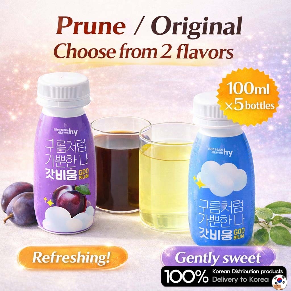 [HY] Nước Uống GOD BIUM 1 HỘP (100ml × 5ea) | Nguyên bản / Prune