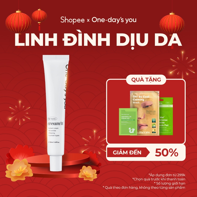 Kem Dưỡng Ẩm ONE DAY'S YOU Nyeo Cream W (50ml)