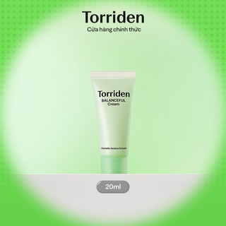   Torriden Chính hãng   MINI  Kem dưỡng da BALANCEFUL CICA 20ml Cream 