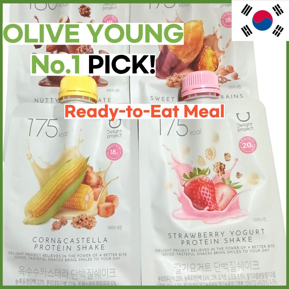 [Olive Young] Delight Project Shake 45g (Thay thế bữa ăn / Protein cao)