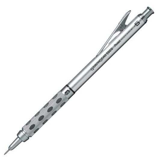 Bút chì cơ Pentel PG1015 GraphGear 1000 | 0,5mm | Bút chì soạn thảo chuyên nghiệp (1 cái)
