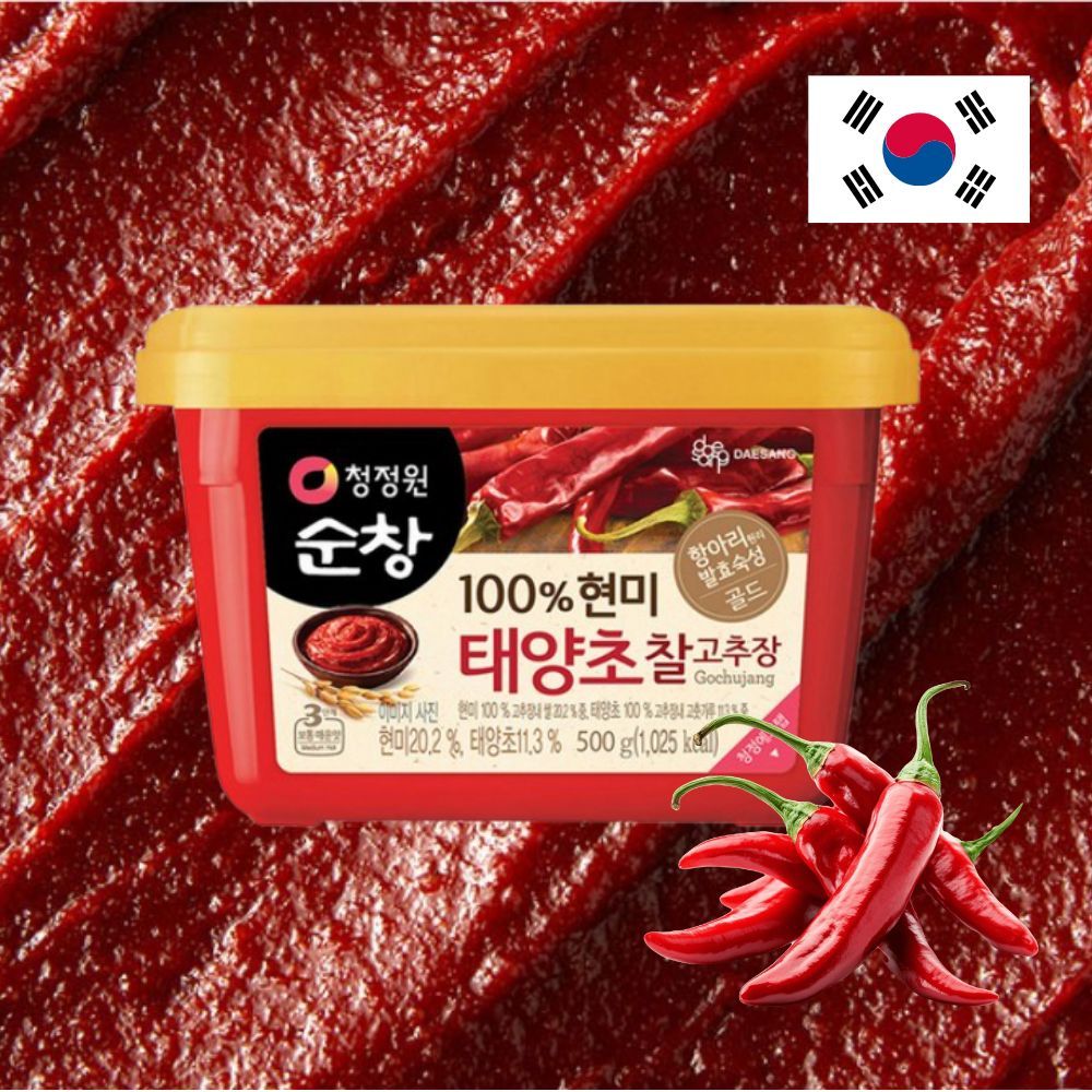 Sốt ớt Gochujang Hàn Quốc Sốt gạo lứt tiêu khô / sốt tteokbokki / Sốt ớt đỏ truyền thống Hàn Quốc / 