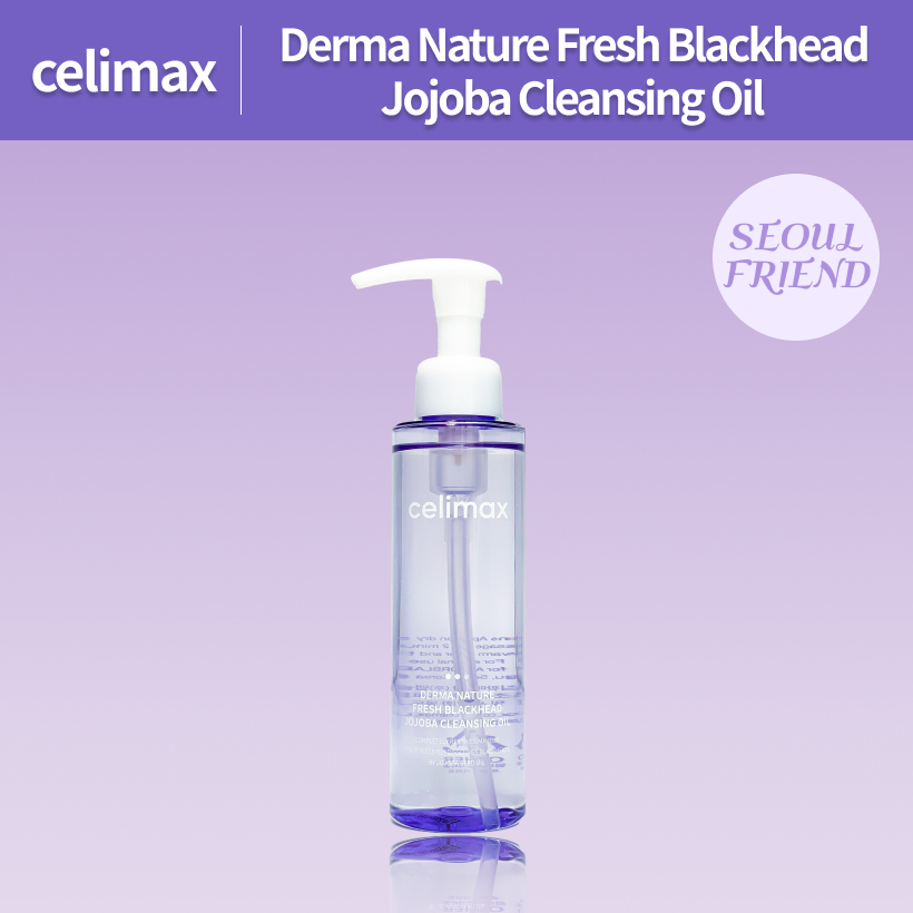 [CELIMAX] Dầu tẩy trang Derma Nature Fresh Blackhead Jojoba 150ml