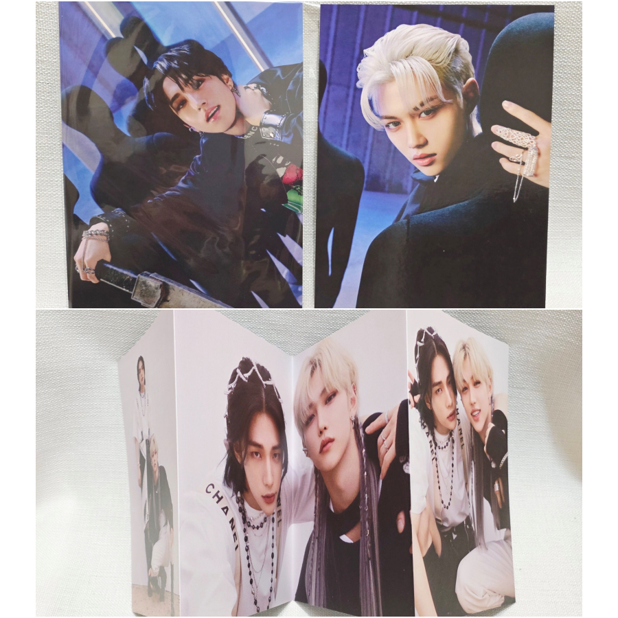 Poster gấp Stray Kids NOEASY Unit (Hyunjin & Felix) / Poster riêng lẻ ODDINARY (Felix / Han) | Chọn 
