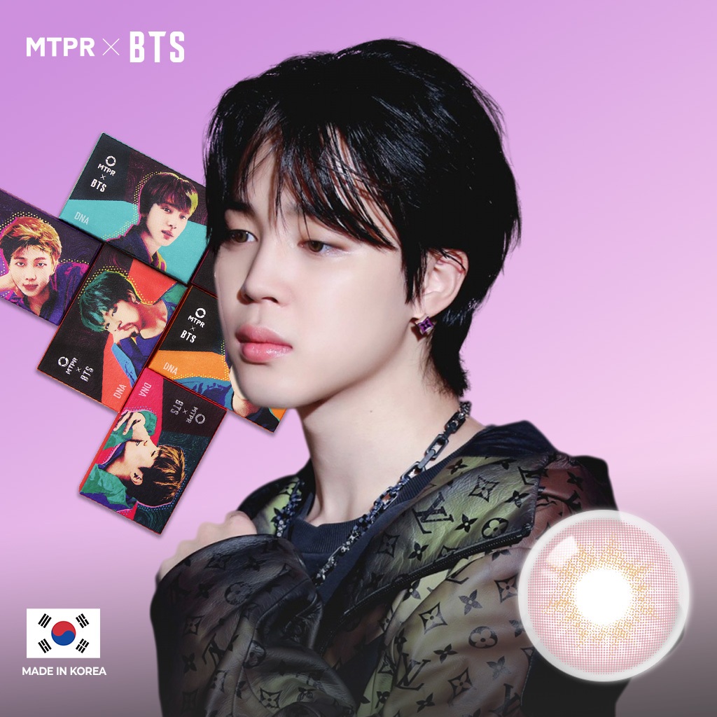 [OOLA] _ [MTPR X BTS] DNA DESTINY HỒNG 1 tháng 1 gói (2 chiếc) kèm thẻ ảnh
