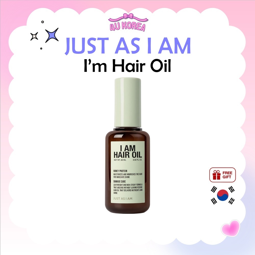 JUST AS I AM I’m Hair Oil – 60ml / K-BEAUTY