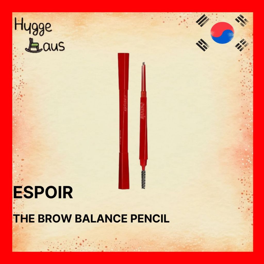 ESPOIR THE BROW BALANCE PENCIL 0.1g - BROWN CLASSIC / GRAY COOL / BROWN MỀM / ASH BROWN