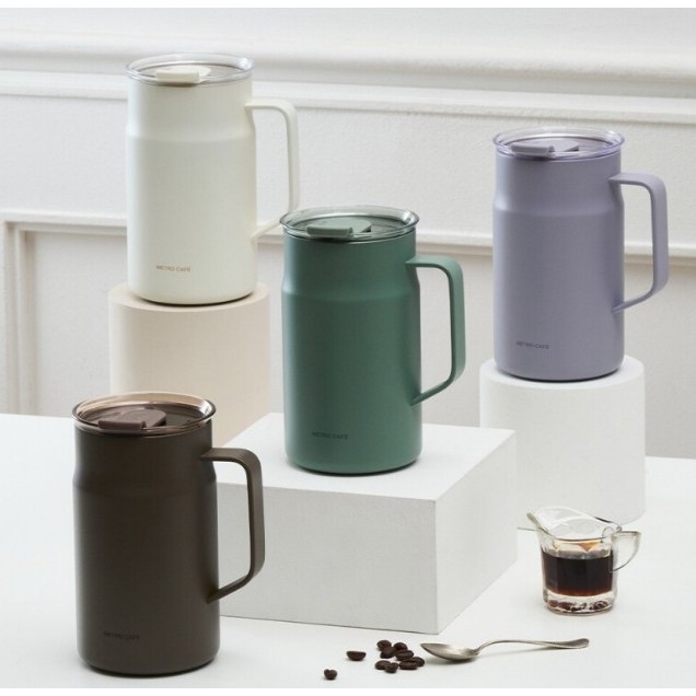 Cốc sứ Lock & Lock Metro Cafe 600 ml