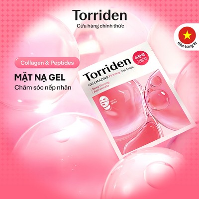 [Torriden Chính hãng] Mặt nạ gel săn chắc da CELLMAZING chứa Collagen 3 pcs/ 1 miếng, 2 pcs/ 1 miếng, Gel Mask