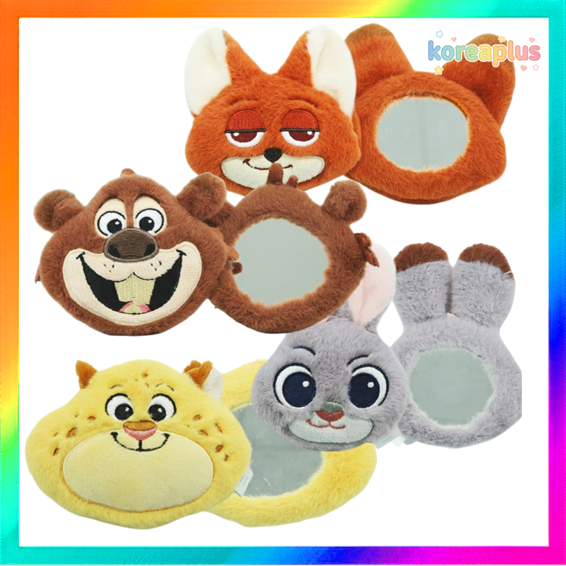 [DISNEY] Móc khóa gương mặt Mini Zootopia, Judy, Nibbles, Nick