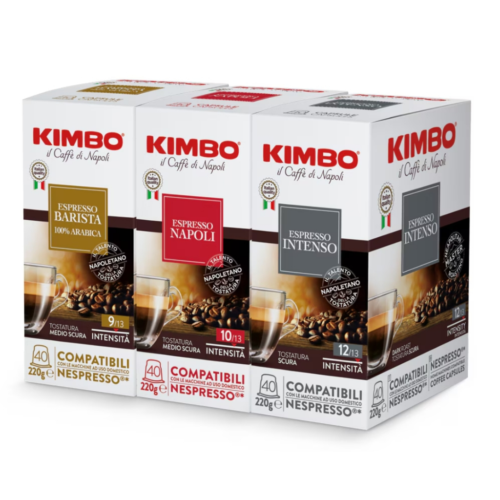 Kimbo Bestseller 120 Viên Cà Phê-Tương Thích Với Nespresso (không phải Vertuo)