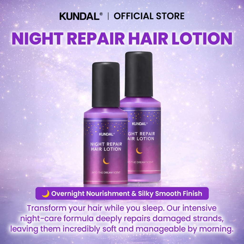 [Kundal] Sữa Dưỡng Tóc Night Repair 100ml