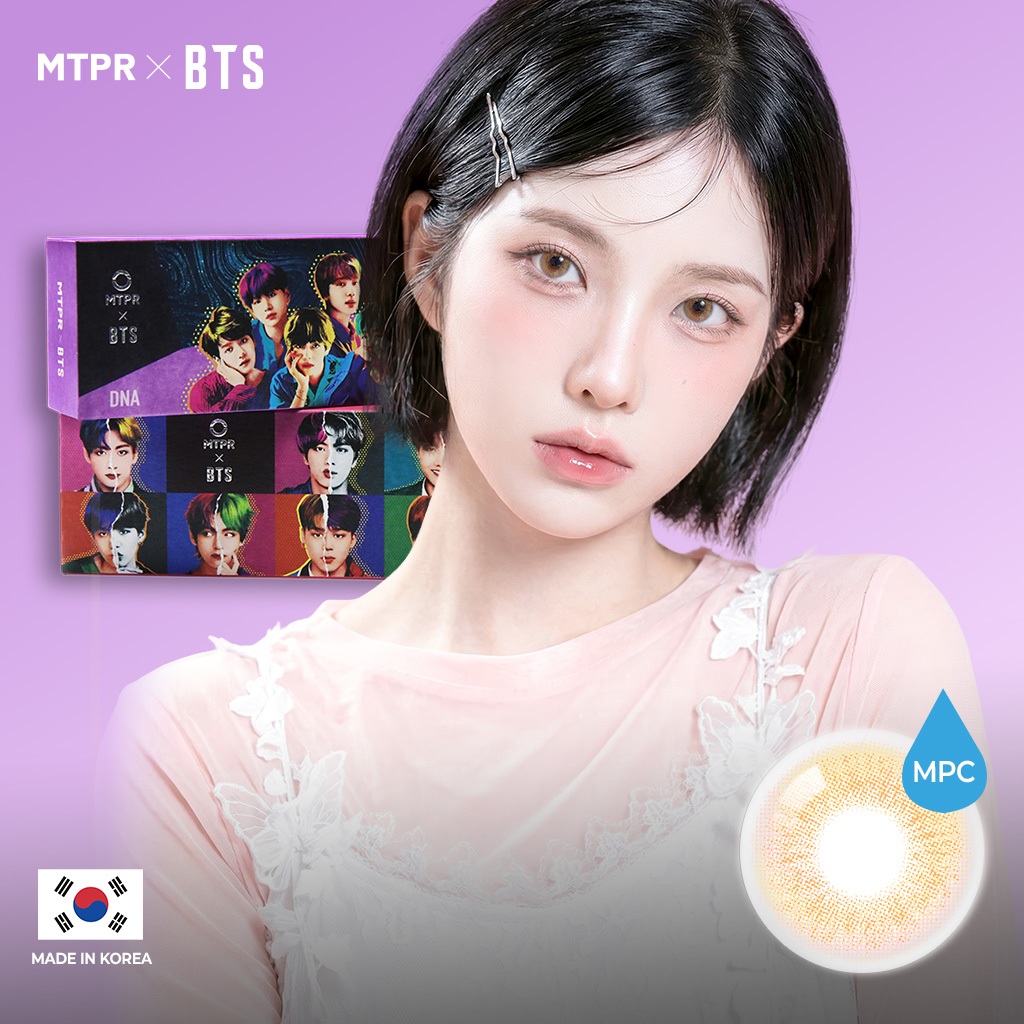 [OOLA] _ [MTPR X BTS] DNA DESTINY 1 NGÀY 1 gói (30 chiếc) BROWN kèm thẻ ảnh