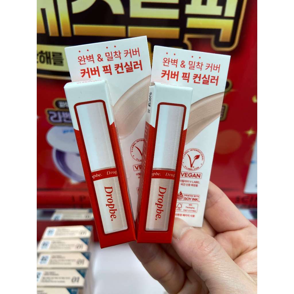 [KOREA _ Daiso] Kem che khuyết điểm Dropbe Colors Cover Pick, 4.5g (Chọn 1 trong 2 loại)