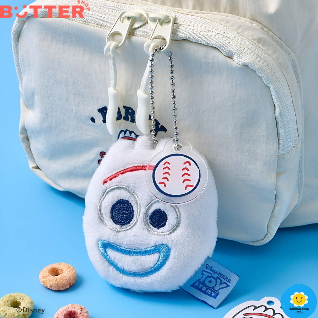 [Butter Shop] Play Poki Face Keyring, Móc khóa Play Poki Face, Móc khóa quyến rũ túi dễ thương, được