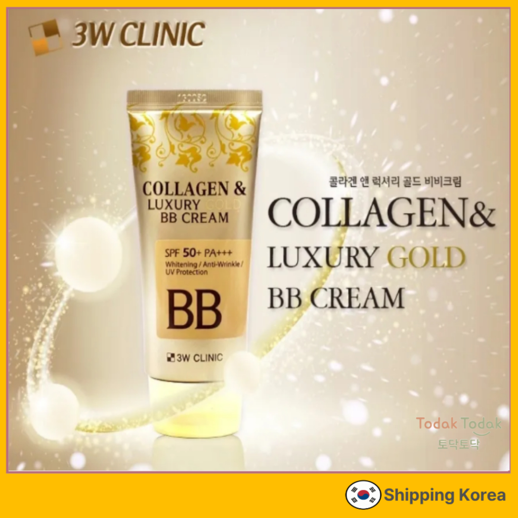 3W CLINIC KEM BB CLINIC COLLAGEN & LUXURY GOLD BB 50ml
