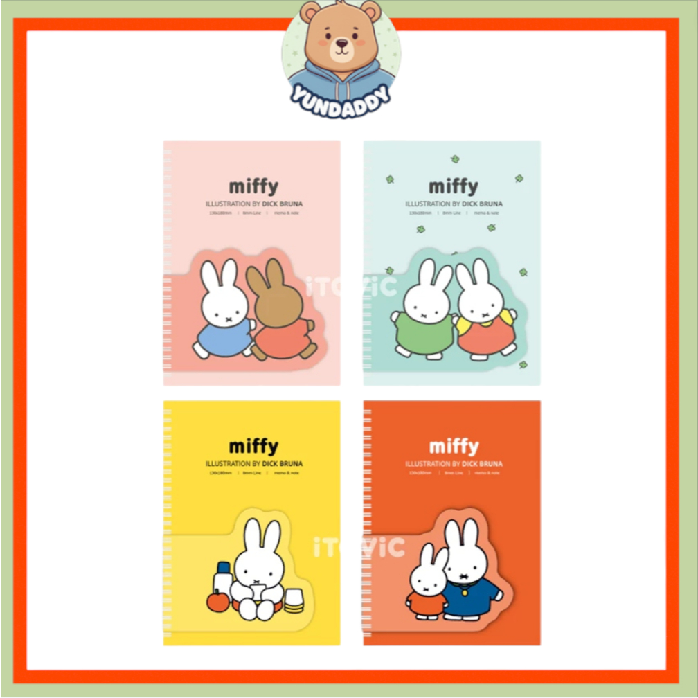 [MIFFY] Lót PP Double mini Spring Note B6 Màu ngẫu nhiên