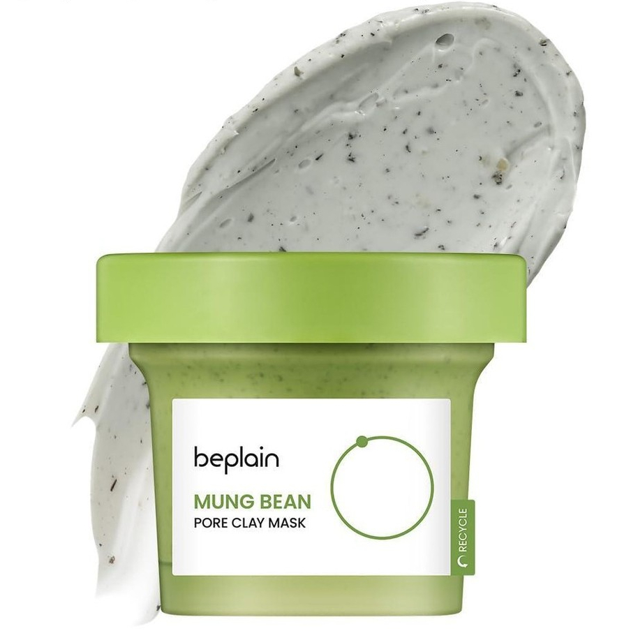 [Beplain] Gói Đất Sét Đậu Xanh 120ml | Mặt nạ đất sét Wash-Off (+ 12ml x 4ea Bonus)