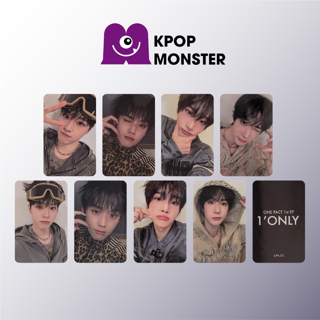 [ONE ACT] 1'ONLY / JJMUZE Fan Meeting Event (4.5) Photocard (gãi nhỏ)