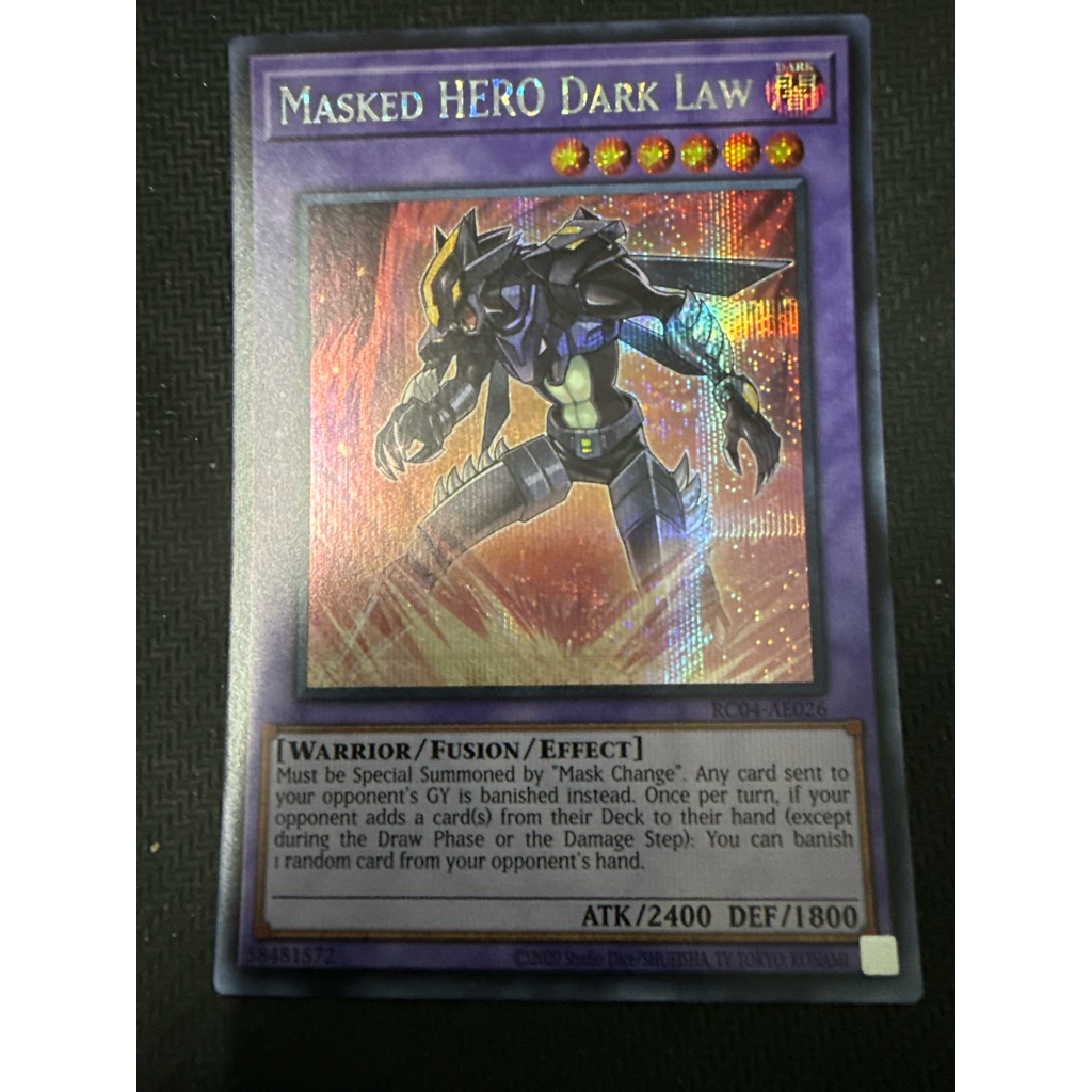 [WibuCardShop] [AE] Masked HERO Dark Law