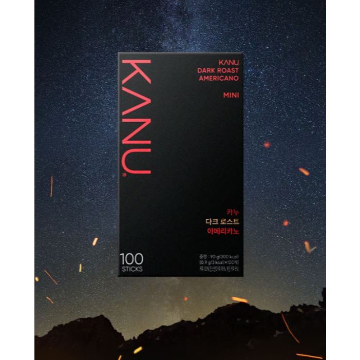 KANU Mini Dark Roast Americano 100 Que