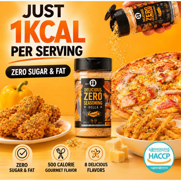 A bella Delicious ZERO Vị phô mai gia vị 100g Bột gia vị ít calo