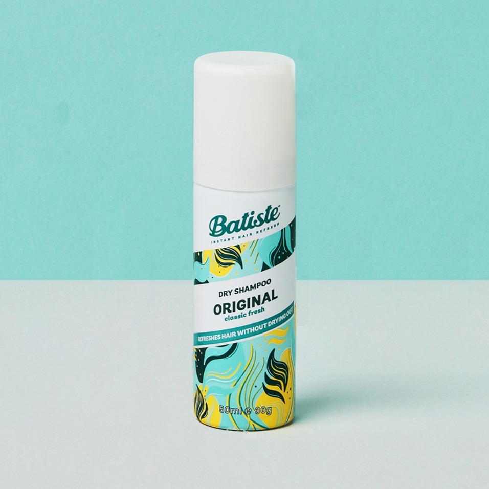Dầu Gội Khô Batiste Original Fresh 50ml Kiểm Soát Dầu Không Nước Làm Mới Kích Thước Du Lịch Tạo Kiểu