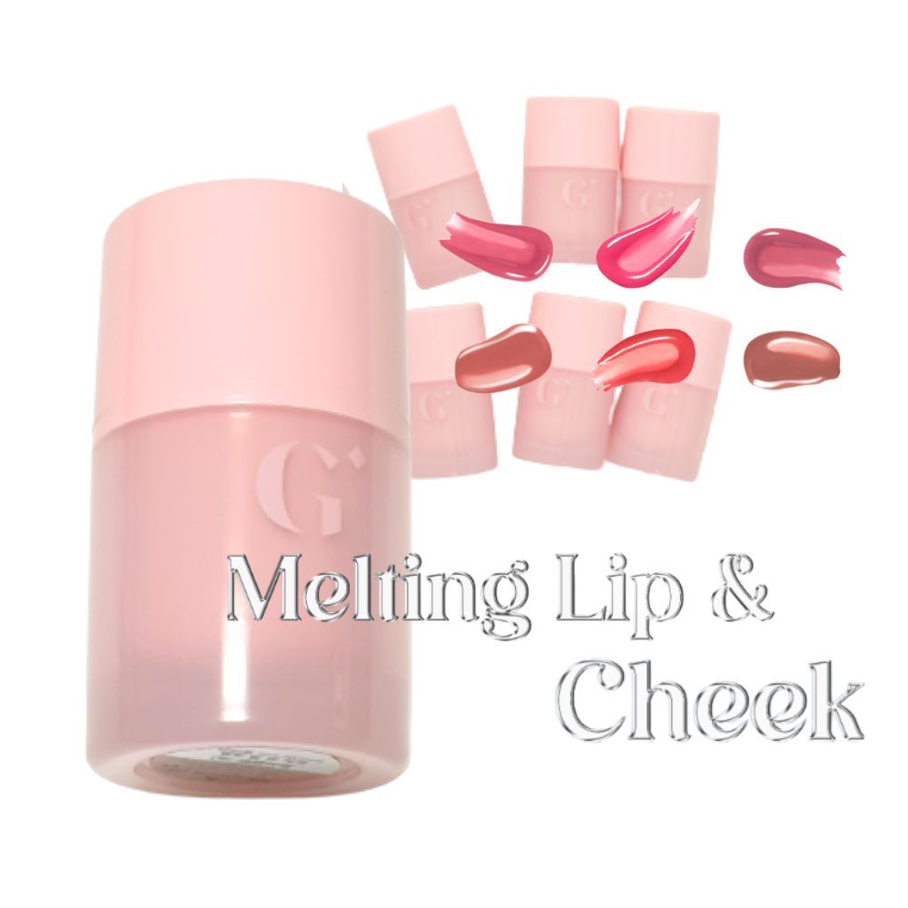 [Glint] Son & Cheek tan chảy 3,5g 6 màu