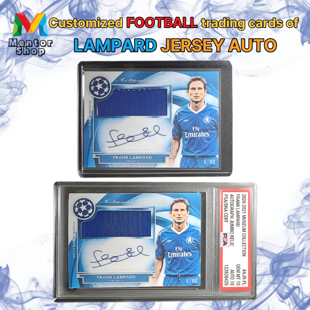 [Cửa hàng cố vấn] ✨Một Frank Lampard Jersey Auto Custom Card Capture True Chelsea Spirit✨