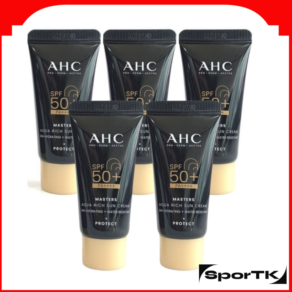 Kem chống nắng AHC Masters Air Rich 10gX5 miếng SPF 50 + / Kem chống nắng