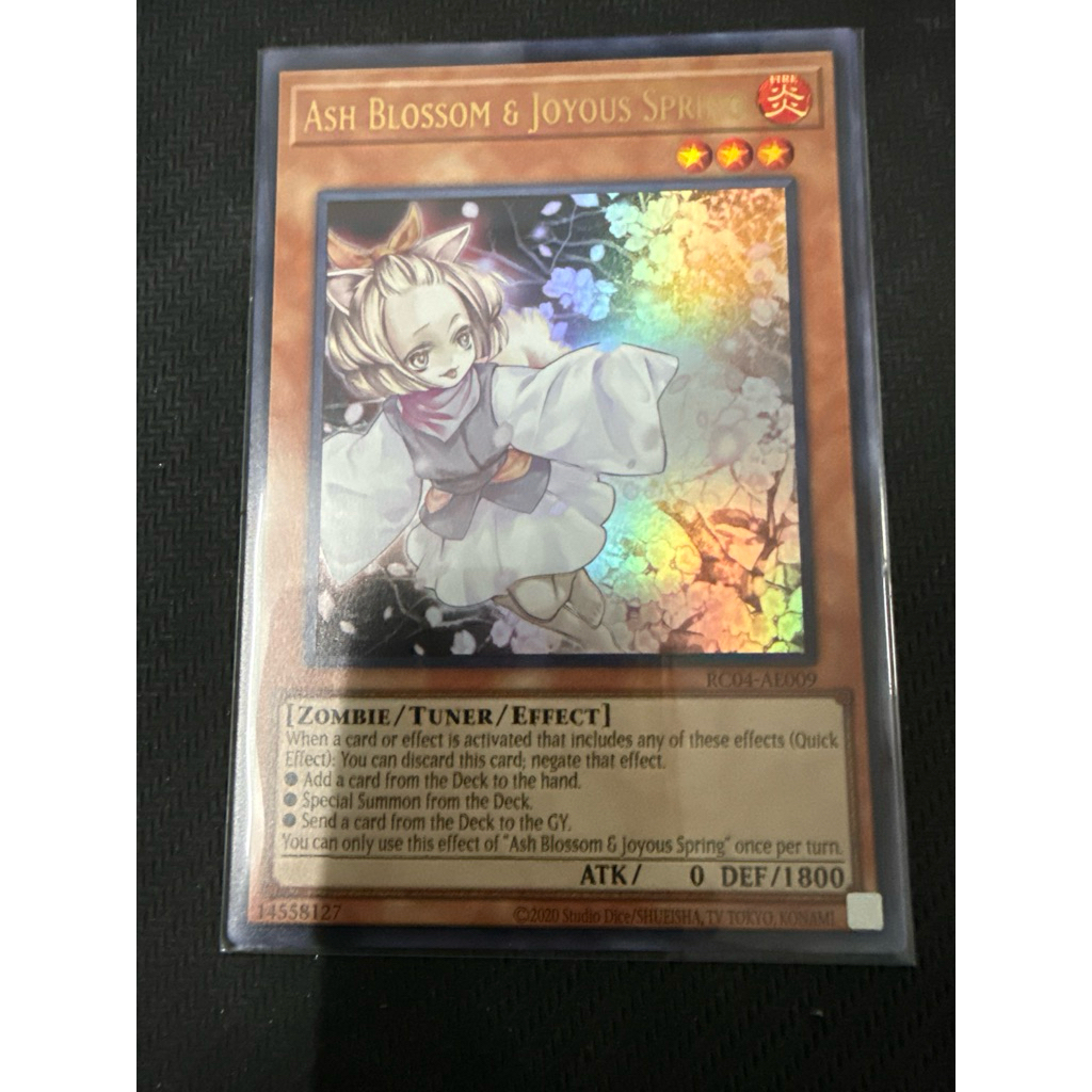 [WibuCardShop] [AE] Ash Blossom & Joyous Spring Ultra Rare RC04
