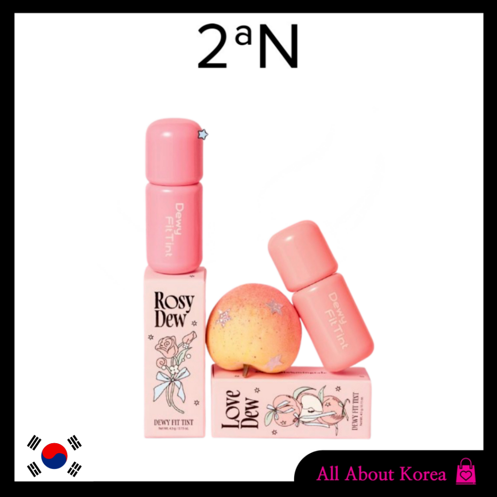 [2AN] Dewy Fit Tint 10 màu, màu môi