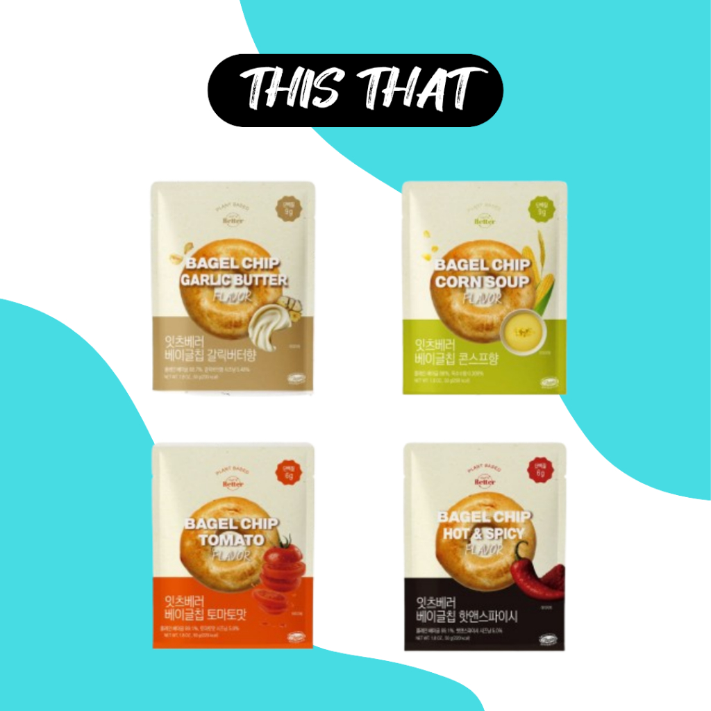 [EAT 'SBETTER] Bagel Chip 50g 4 Hương Vị