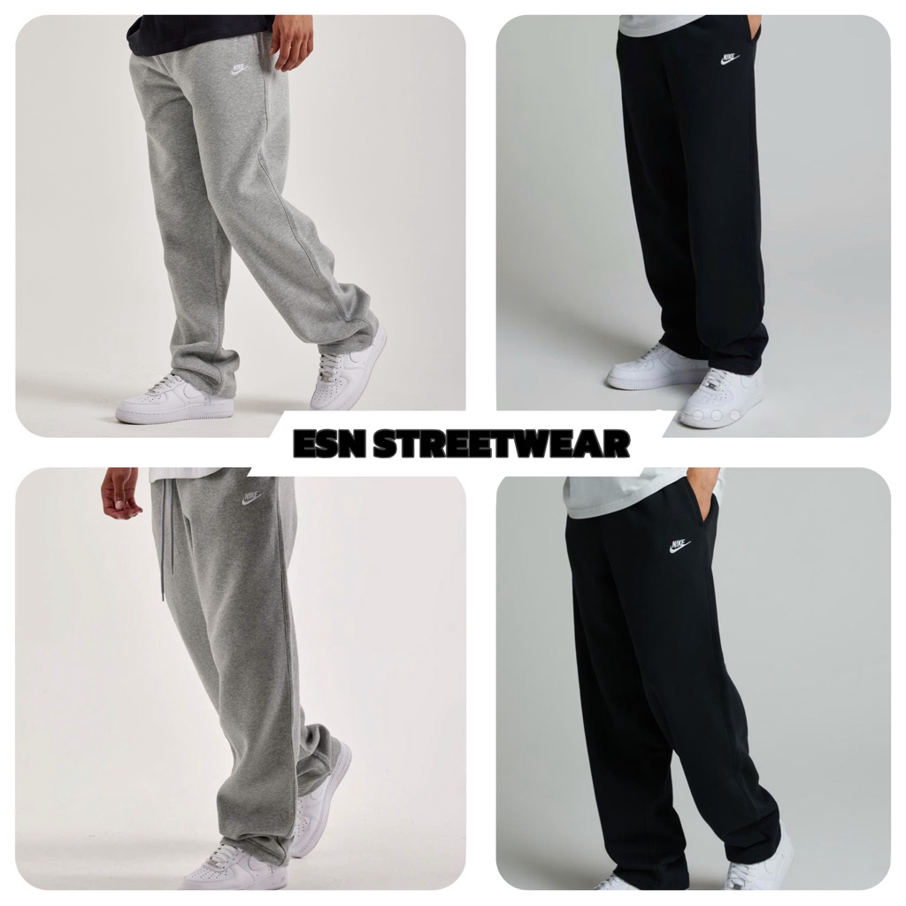 [CHÍNH HÃNG] Pants Relaxed NIKE Club Flecce Bungee Authentic, Quần nỉ xuông NIKE chính hãng
